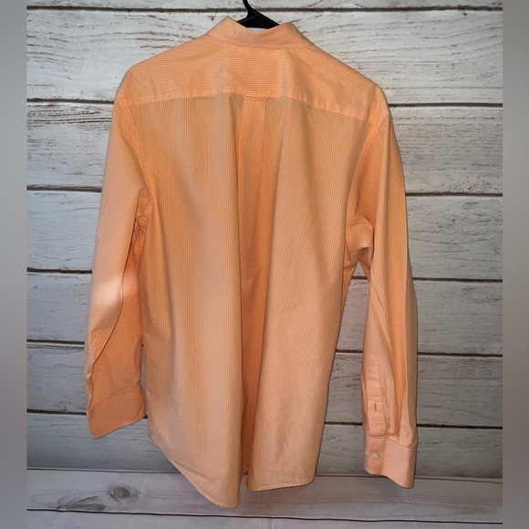 🧡 IZOD Men’s Button-Down Shirt - Size M 🧡 Plaid Medium Office Casual Dress Shirt - Picture 2 of 4